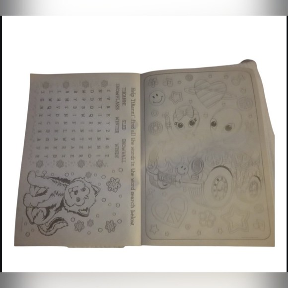 NEW 2023 Lisa Frank Giant Color & Activity Book Vibrant Colors Bug Alien Peace - Picture 9 of 16